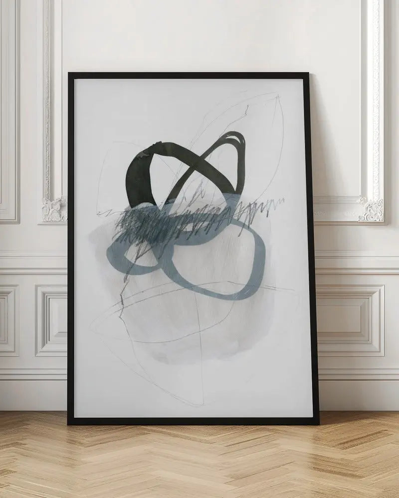 Line and Shape Studies 01 - Stretched Canvas, Poster or Fine Art Print I Heart Wall Art