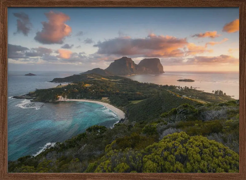 Lord Howe Paradise - Stretched Canvas, Poster or Fine Art Print I Heart Wall Art