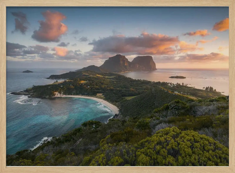 Lord Howe Paradise - Stretched Canvas, Poster or Fine Art Print I Heart Wall Art