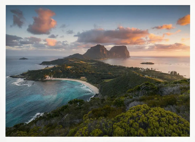 Lord Howe Paradise - Stretched Canvas, Poster or Fine Art Print I Heart Wall Art