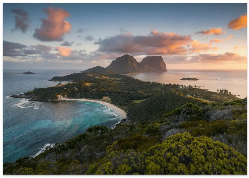 Lord Howe Paradise - Stretched Canvas, Poster or Fine Art Print I Heart Wall Art