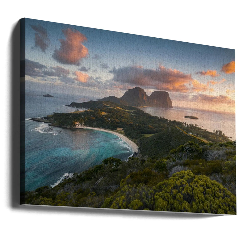 Lord Howe Paradise - Stretched Canvas, Poster or Fine Art Print I Heart Wall Art