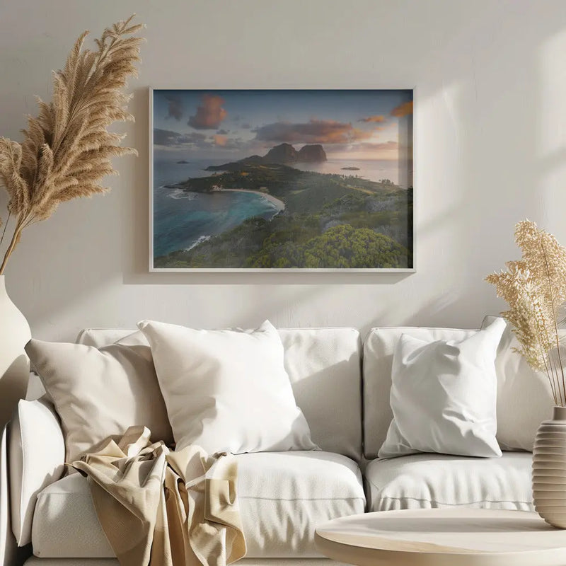 Lord Howe Paradise - Stretched Canvas, Poster or Fine Art Print I Heart Wall Art