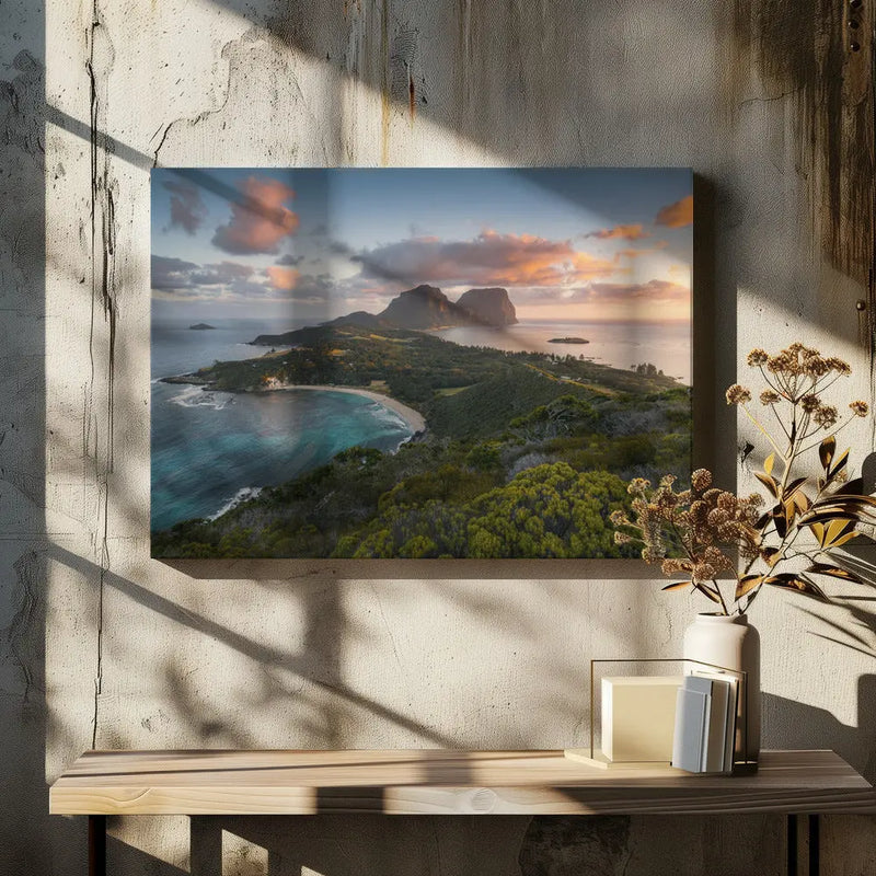 Lord Howe Paradise - Stretched Canvas, Poster or Fine Art Print I Heart Wall Art