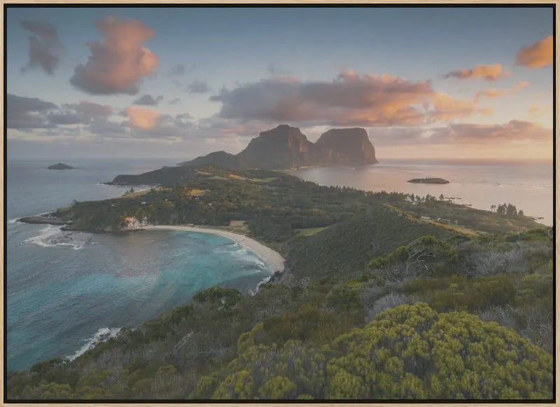 Lord Howe Paradise - Stretched Canvas, Poster or Fine Art Print I Heart Wall Art