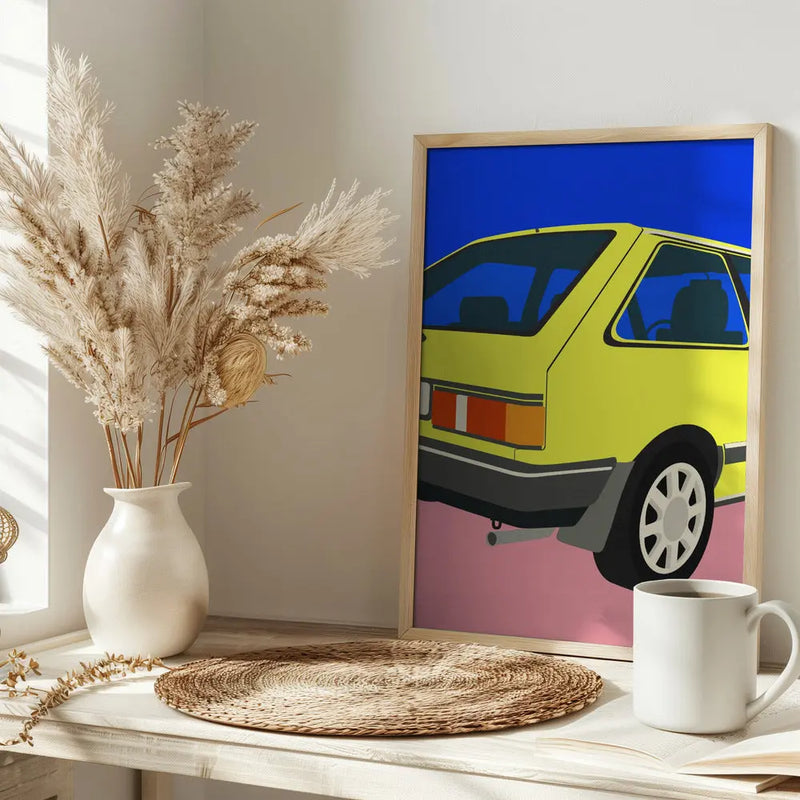 M323 - Stretched Canvas, Poster or Fine Art Print I Heart Wall Art