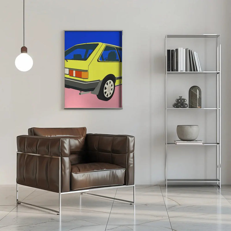 M323 - Stretched Canvas, Poster or Fine Art Print I Heart Wall Art