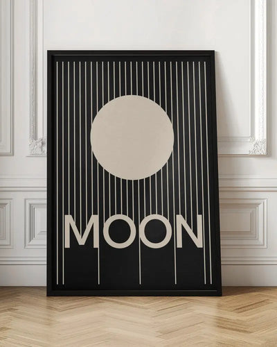 Moon - Stretched Canvas, Poster or Fine Art Print I Heart Wall Art