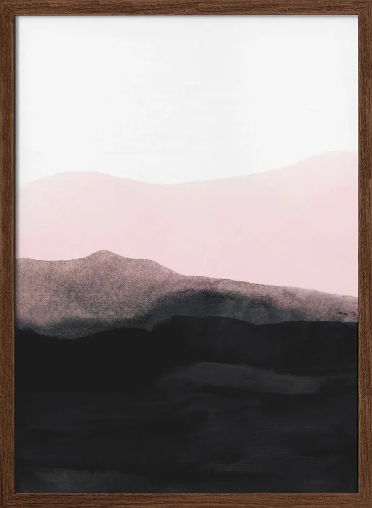 Mountain Horizon 1 - Stretched Canvas, Poster or Fine Art Print I Heart Wall Art