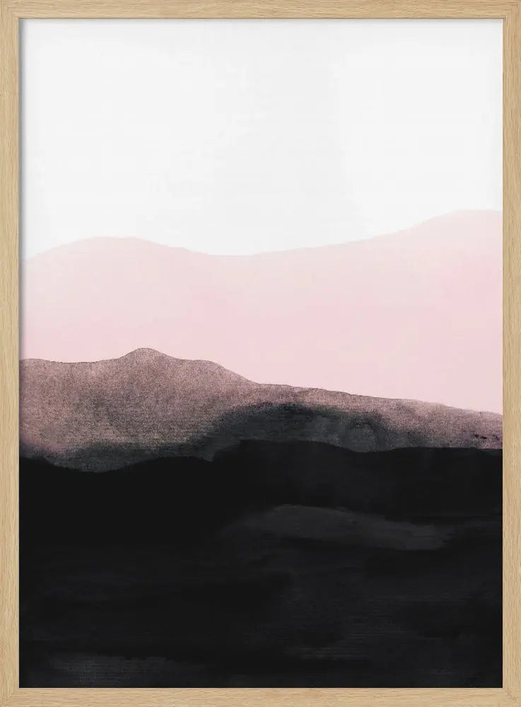 Mountain Horizon 1 - Stretched Canvas, Poster or Fine Art Print I Heart Wall Art