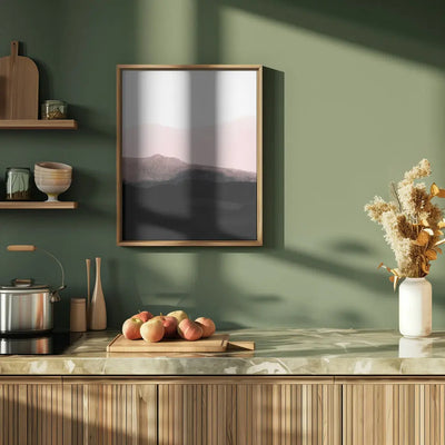 Mountain Horizon 1 - Stretched Canvas, Poster or Fine Art Print I Heart Wall Art