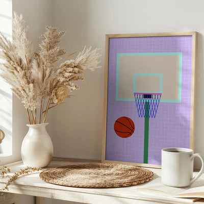 New York Basketball - Stretched Canvas, Poster or Fine Art Print I Heart Wall Art