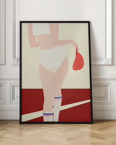 Panties Socks Cap - Stretched Canvas, Poster or Fine Art Print I Heart Wall Art