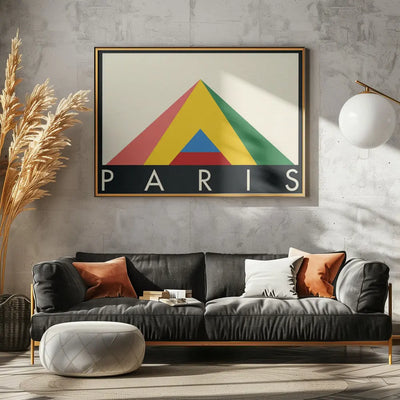 Paris Louvre - Stretched Canvas, Poster or Fine Art Print I Heart Wall Art