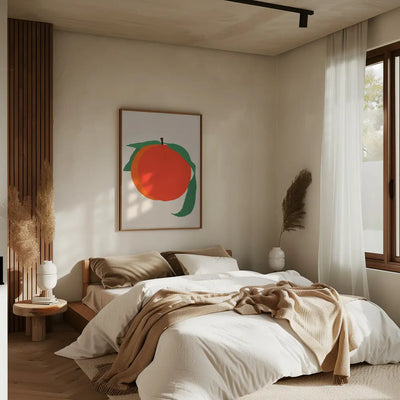 Peach - Stretched Canvas, Poster or Fine Art Print I Heart Wall Art