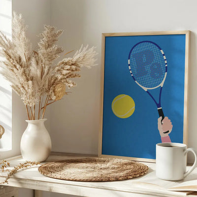 Perfect Serve - Stretched Canvas, Poster or Fine Art Print I Heart Wall Art