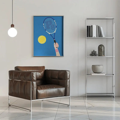 Perfect Serve - Stretched Canvas, Poster or Fine Art Print I Heart Wall Art