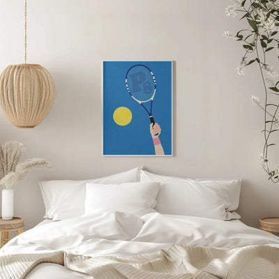 Perfect Serve - Stretched Canvas, Poster or Fine Art Print I Heart Wall Art