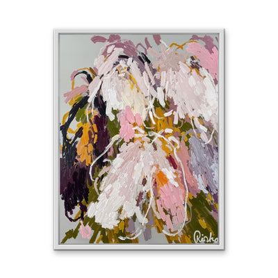 Willow - Abstract Floral Stretched Canvas, Poster or Fine Art Print I Heart Wall Art