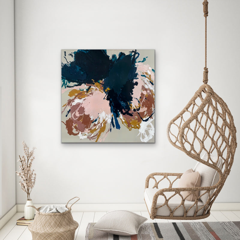 The Unravelling Part One - Square Abstract Canvas or Art Print I Heart Wall Art Australia