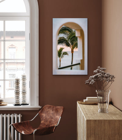 Through The Arch Window - Boho Tropical Photographic Print I Heart Wall Art Australia