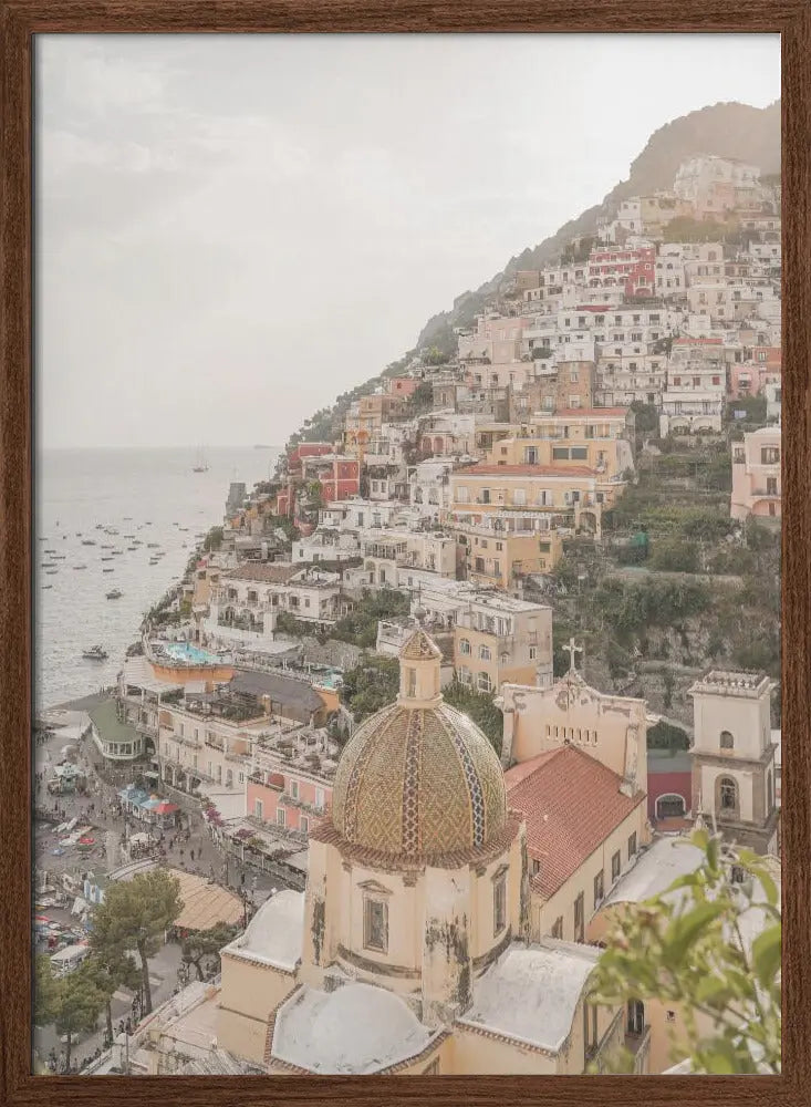 Positano Bliss - Stretched Canvas, Poster or Fine Art Print I Heart Wall Art