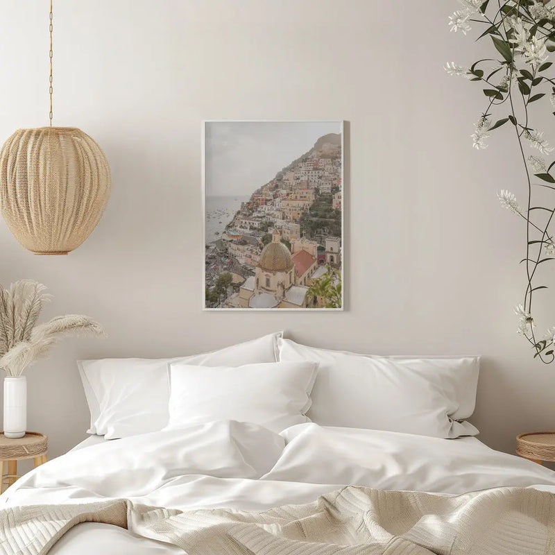 Positano Bliss - Stretched Canvas, Poster or Fine Art Print I Heart Wall Art