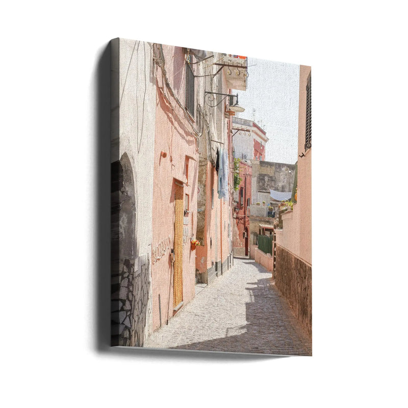 Procida Alleys - Stretched Canvas, Poster or Fine Art Print I Heart Wall Art