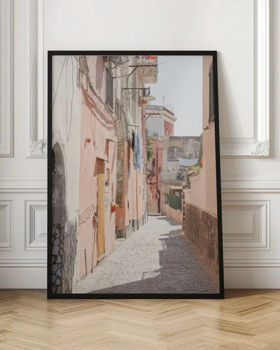 Procida Alleys - Stretched Canvas, Poster or Fine Art Print I Heart Wall Art