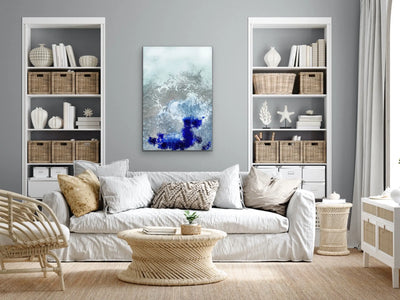 Reef Sanctuary - Aerial Coastal Artwork by Petra Meikle de Vlas I Heart Wall Art Australia