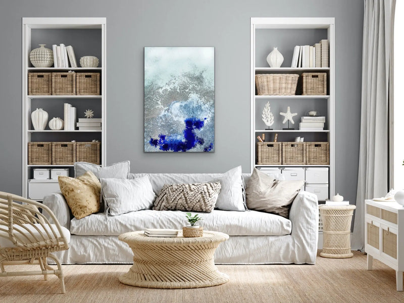 Reef Sanctuary - Aerial Coastal Artwork by Petra Meikle de Vlas I Heart Wall Art Australia