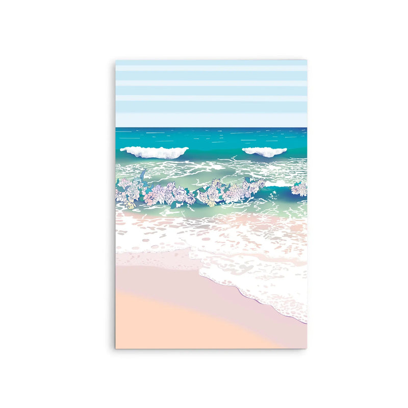 Rose Surf By Unratio - Stretched Canvas Print or Framed Fine Art Print - Artwork I Heart Wall Art Australia 