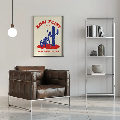 Rosi Feist Surf & Skate Club - Stretched Canvas, Poster or Fine Art Print I Heart Wall Art