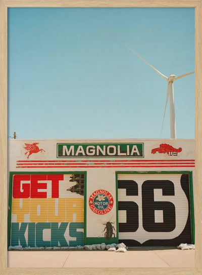 Route 66 VI - Stretched Canvas, Poster or Fine Art Print I Heart Wall Art