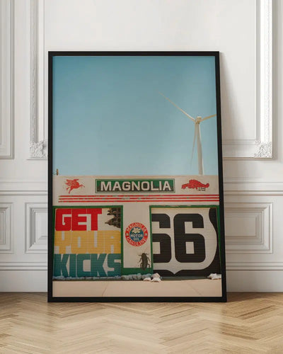 Route 66 VI - Stretched Canvas, Poster or Fine Art Print I Heart Wall Art