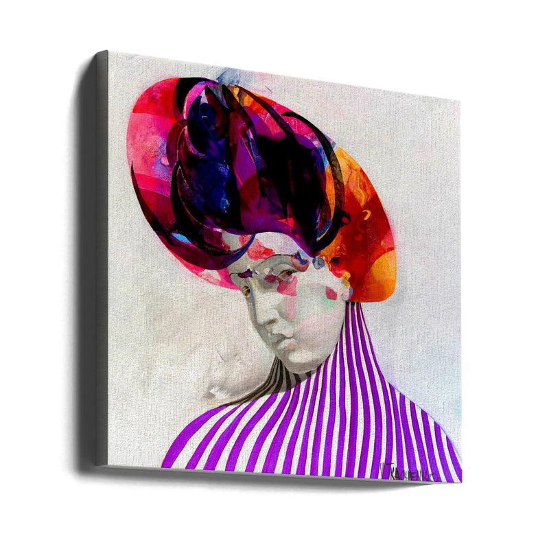 Ruby - Square Stretched Canvas, Poster or Fine Art Print I Heart Wall Art