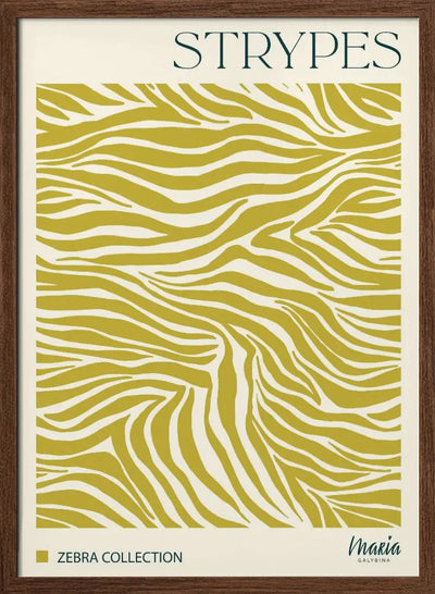 STRIPES. Zebra Collection - Stretched Canvas, Poster or Fine Art Print I Heart Wall Art