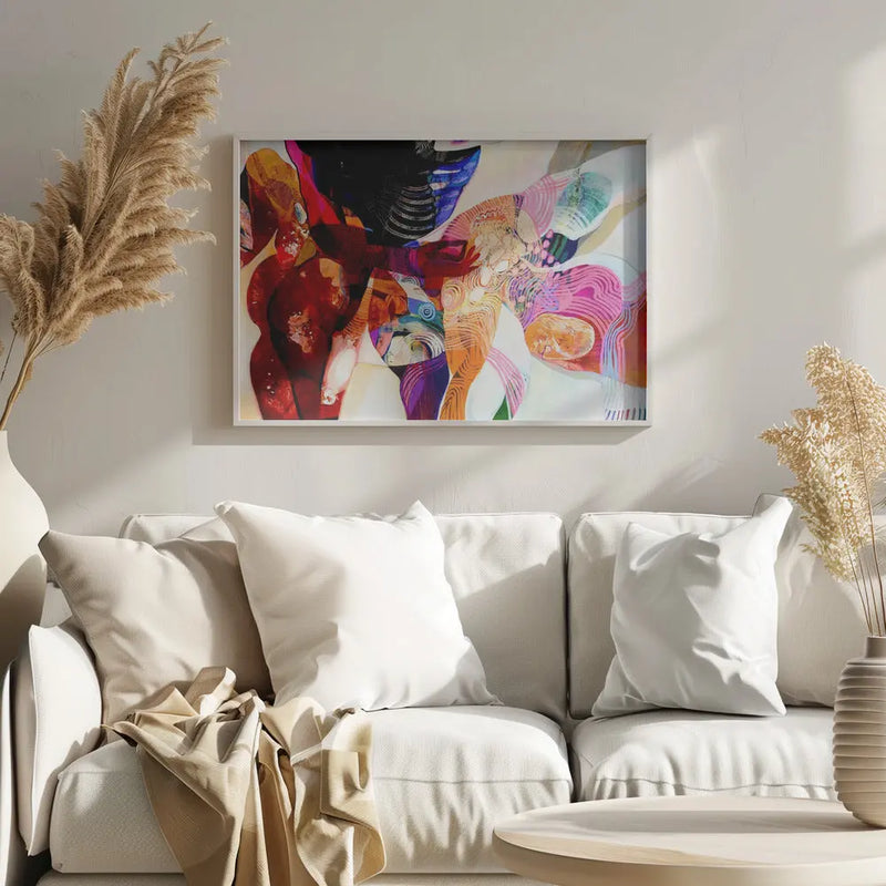 She Asked for the Wings - Stretched Canvas, Poster or Fine Art Print I Heart Wall Art