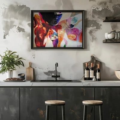 She Asked for the Wings - Stretched Canvas, Poster or Fine Art Print I Heart Wall Art