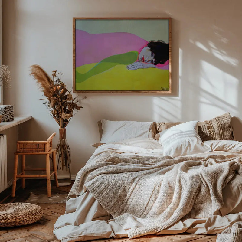 Siesta - Stretched Canvas, Poster or Fine Art Print I Heart Wall Art