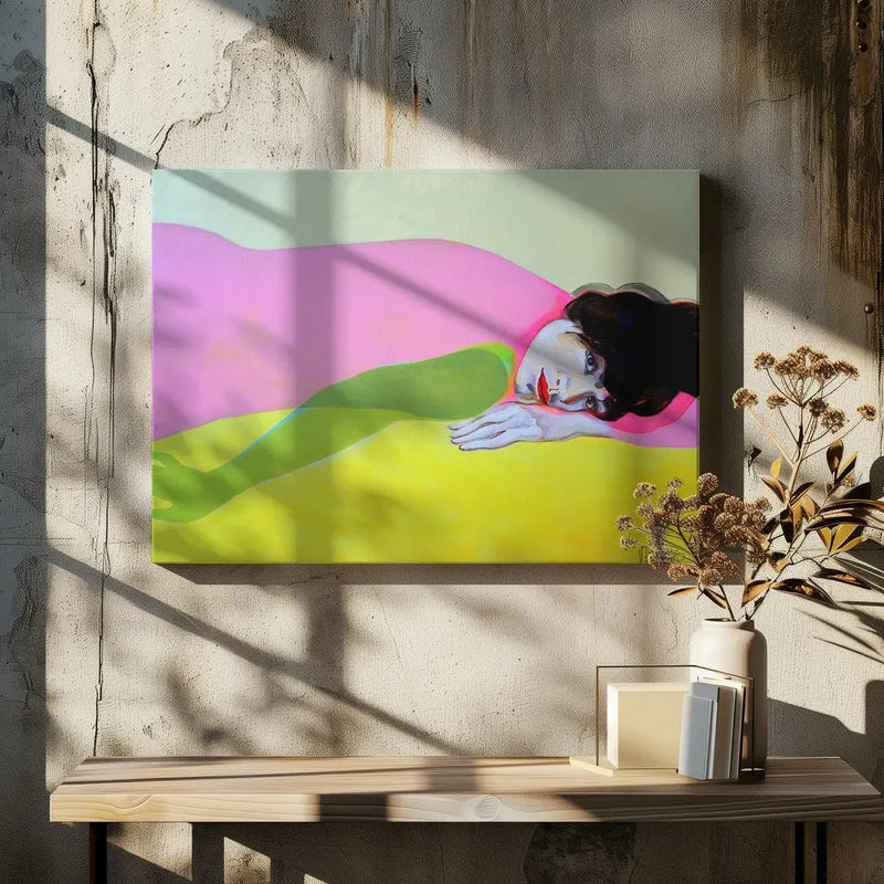 Siesta - Stretched Canvas, Poster or Fine Art Print I Heart Wall Art