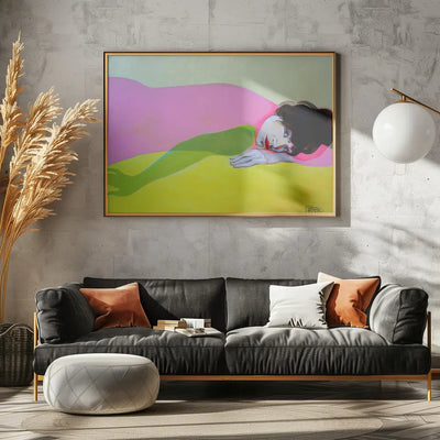 Siesta - Stretched Canvas, Poster or Fine Art Print I Heart Wall Art