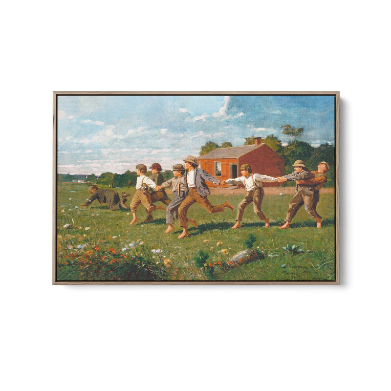 Snap the Whip (1872) by Winslow Homer I Heart Wall Art Australia