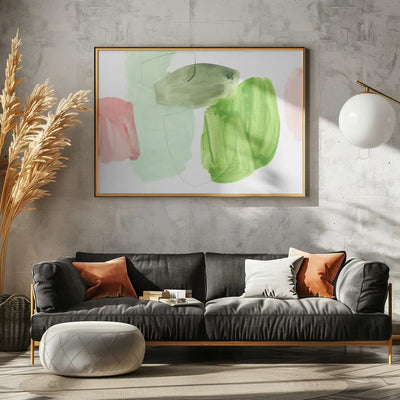 Spring Vibes - Stretched Canvas, Poster or Fine Art Print I Heart Wall Art