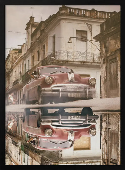 Streets of Havana, Cuba - Stretched Canvas, Poster or Fine Art Print I Heart Wall Art