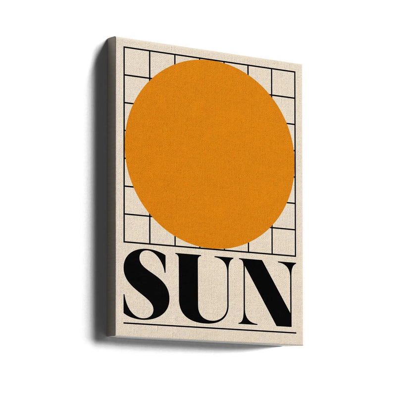 Sun - Stretched Canvas, Poster or Fine Art Print I Heart Wall Art