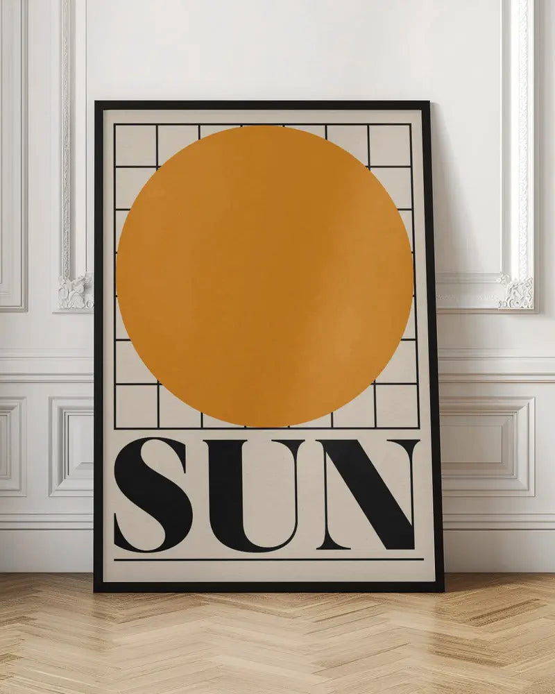 Sun - Stretched Canvas, Poster or Fine Art Print I Heart Wall Art