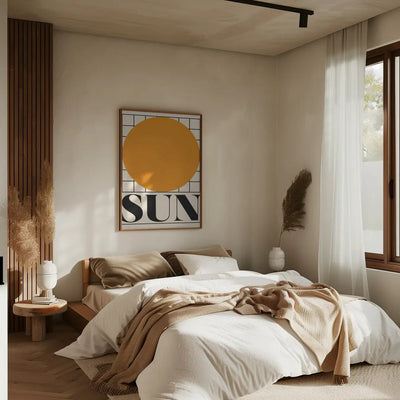 Sun - Stretched Canvas, Poster or Fine Art Print I Heart Wall Art