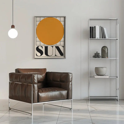 Sun - Stretched Canvas, Poster or Fine Art Print I Heart Wall Art