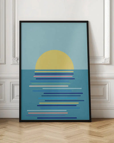 Sunrise In Ahrenshoop - Stretched Canvas, Poster or Fine Art Print I Heart Wall Art